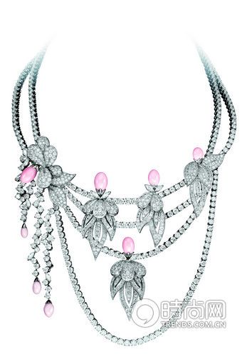 Boucheron Taille de Gue 系列白金镶钻石项圈 Boucheron Taille de Gue 系列白金镶钻石项圈