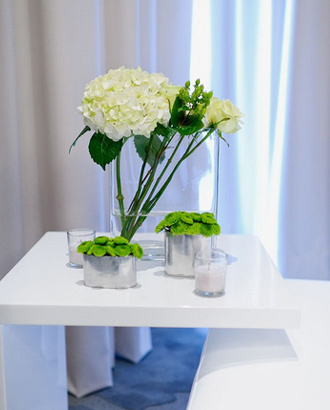 清新婚礼桌花,芬芳绽放(3)