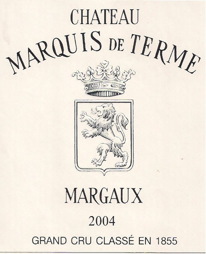 Marquis de Terme-Margaux -2004