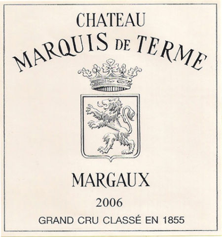 Marquis de Terme -Margaux- 2006