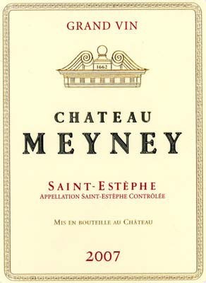 ݳǱмׯɺѾ2007 Château Meyney St Estphe Cru Bourgeois 2007