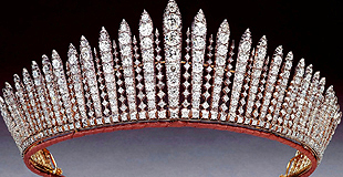 Russion Fringe Tiara