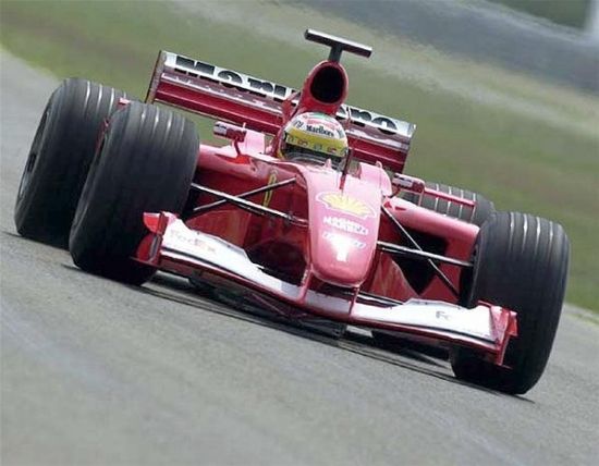 从未完赛的法拉利 F1 2000-204即将拍卖