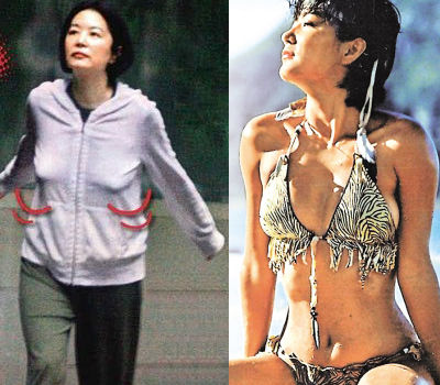 林青霞真空激凸被拍胸部下垂显老态 林青霞 乳房下垂 乳房 新浪女性 新浪网