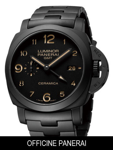 PANERAI Tuttonero Luminor 1950 3 Days GMT Automatic Ceramica(PAM00438)