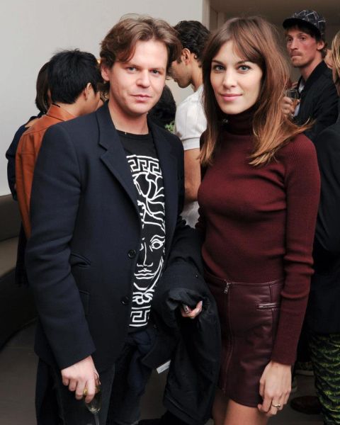 Alexa Chung and Christopher Kane