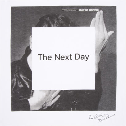 Paul Smith For David Bowie The Next Day T-shirt FRONT PRINT