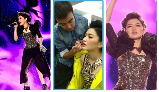 中国好声音开唱 王嘉化妆学校助阵全球巡演 |王