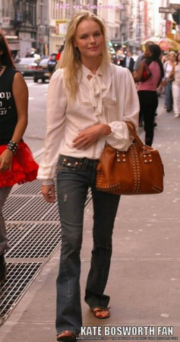 目标明确的购物者Kate Bosworth