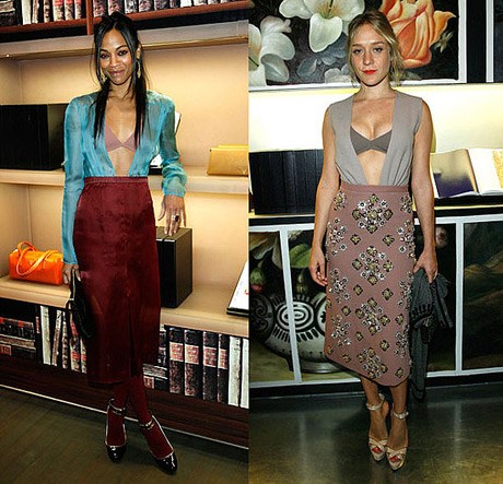 Zoe Saldana ңChloe Sevigny