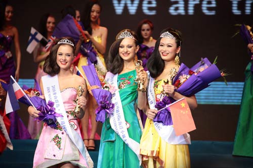 Miss Russia, Krasnitskaya Victoria crowned Miss Ocean International 2010