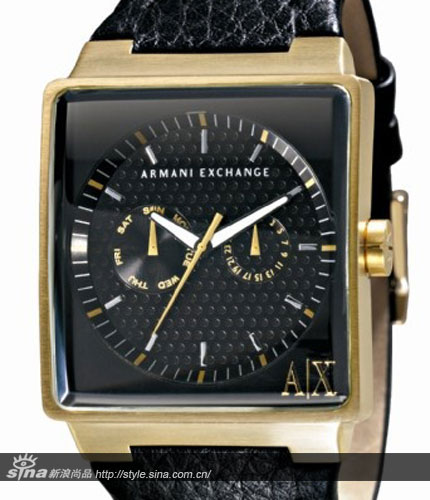 阿玛尼推出ARMANI EXCHANGE手表系列(组图