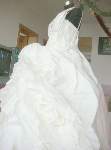 手工婚纱制作教程图解_用纸制作婚纱的教程