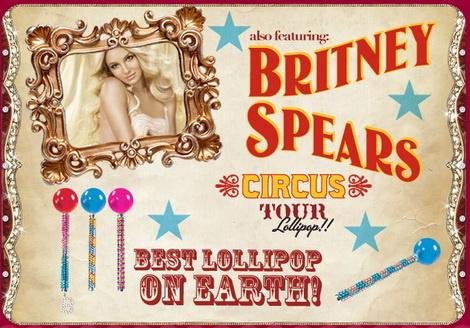 Britney Spears定制款棒棒糖
