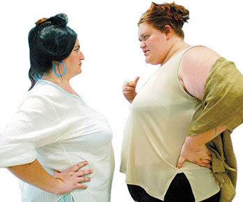 英国最新研究发现:和胖人一起用餐有助减肥(图