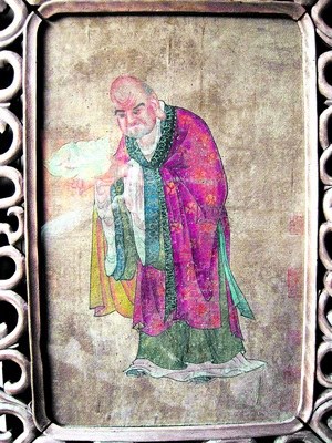 宋李公麟畫十八羅漢軸- 故宮