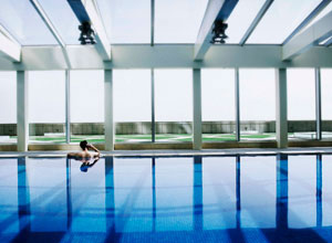 北京金融街洲际酒店游泳池
