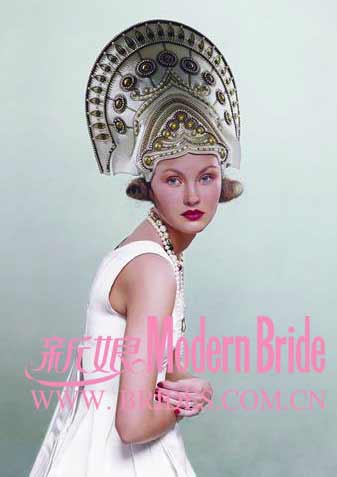 扑克皇后 灵感婚纱(组图)(3)