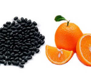 黑豆+橙子