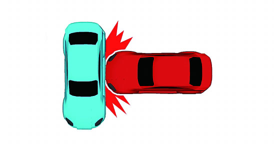 当车辆被其他自重约1.5吨左右的车辆以直角方向、20公里/小时以上的速度侧面撞击时，侧气囊和窗帘式气囊才会启动。