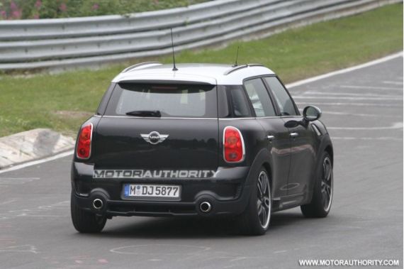 2012全新MINI Countryman JCW谍照曝光