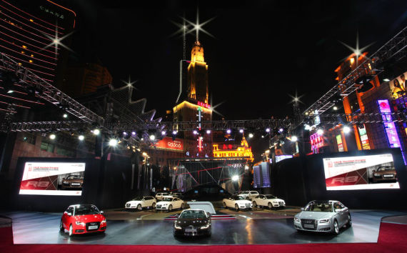 一汽-大众奥迪携在华销售的9款重要车型展示强大产品组合