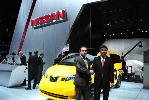 ղ˾ܲüCEO˹•֣ղܾNISSAN NV200⳵ǰӰ