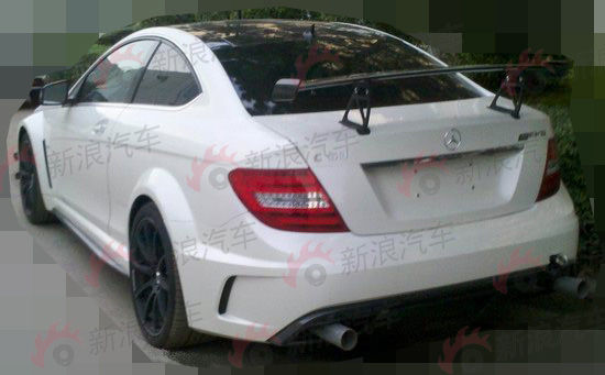 C63 coupe AMG Black Series