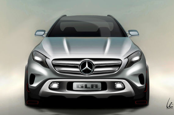 Mercedes-Benz GLA Concept 01