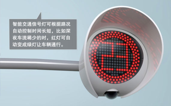 智能交通信号灯可自动控制时间