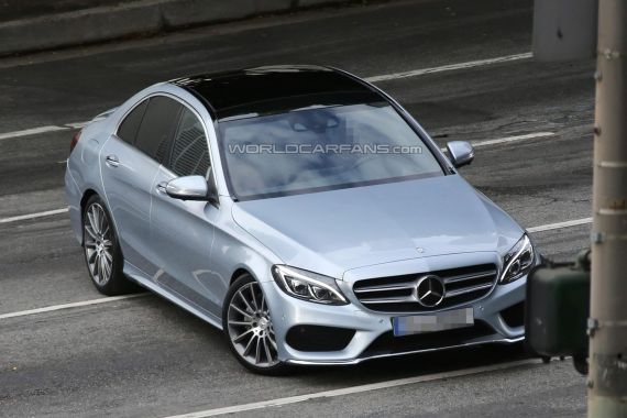 Mercedes-Benz C-Class Spy 07