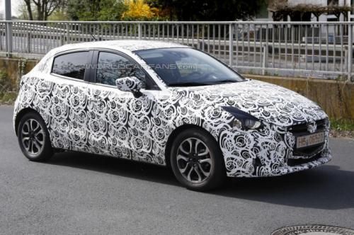 2015 Mazda2 spy photo _06