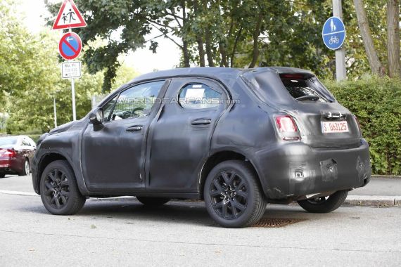 Fiat 500X Spy 02