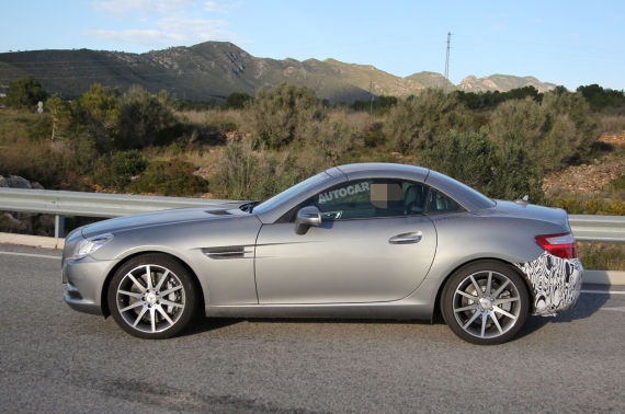 Mercedes-Benz SLK Facelift Spy 03