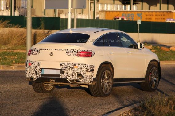 Mercedes-Benz GLE63 AMG Coupe Spy 02