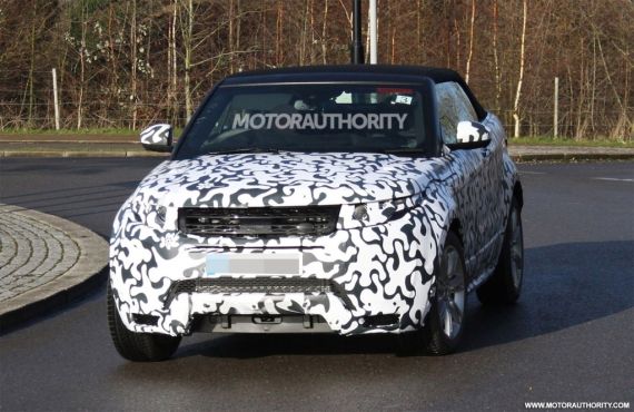 Land Rover Range Rover Evoque Convertible spy 02