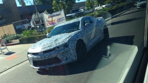 Chevrolet Camaro spy 