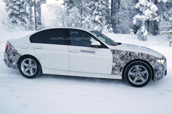 BMW 3-Series hybrid spy 07