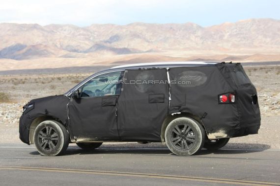 Honda Pilot spy 02