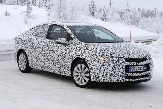 Chevrolet Cruze Prototype Spy