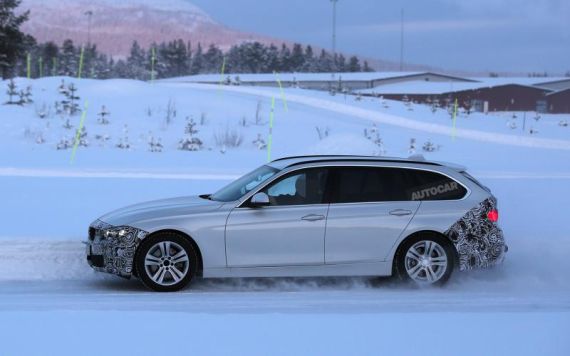 BMW 3-series Facelift spy 04