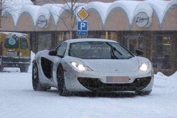 Mysterious McLaren MP4 MV103 prototype spy