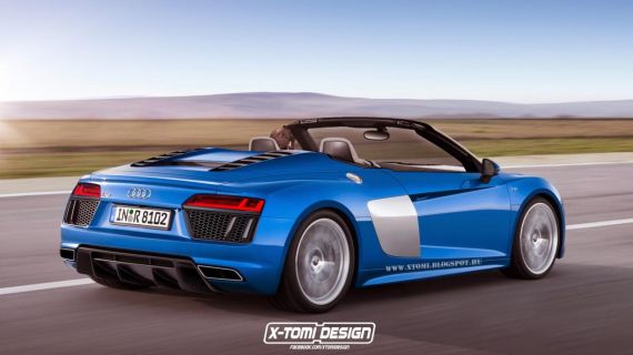 Audi R8 Spyder render 04