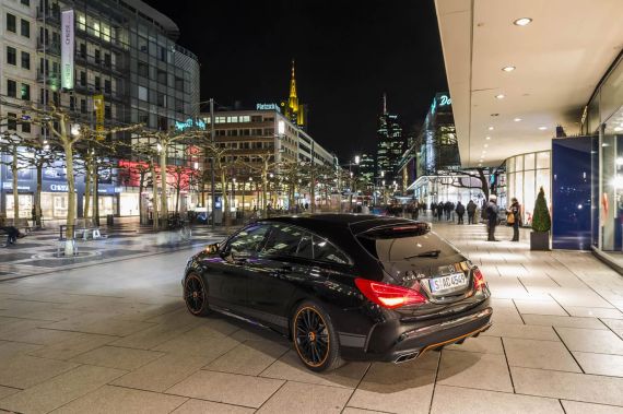 Mercedes-Benz CLA 45 AMG Shooting Brake OrangeArt Edition 02