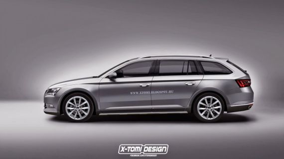 Skoda Superb Scout render 01