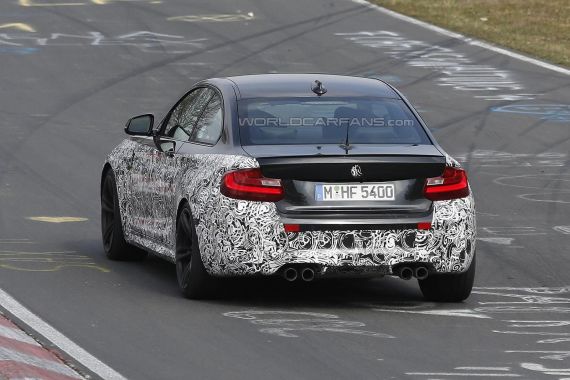 BMW M2 Coupe Spy 06