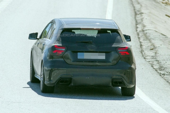 Mercedes A45 AMG spy 06