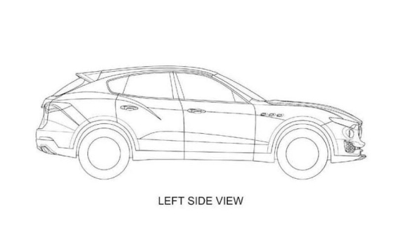 New Maserati Levante patent image 04