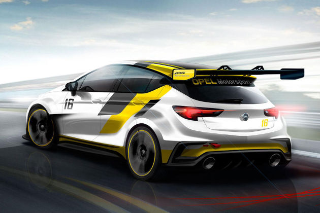 欧宝Astra TCR赛车 欧宝Astra TCR赛车