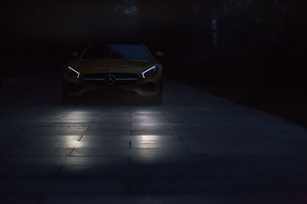 隐匿于暮光之中的夜行动物 试驾AMG GTS 隐匿于暮光之中的夜行动物 试驾AMG GTS